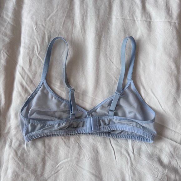 Sieve Non-Wire Bra Baby Blue - Picture 2 of 4